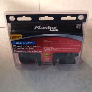 Master Lock, Bed Bath, New in Package, Oil Rubbed Bronze